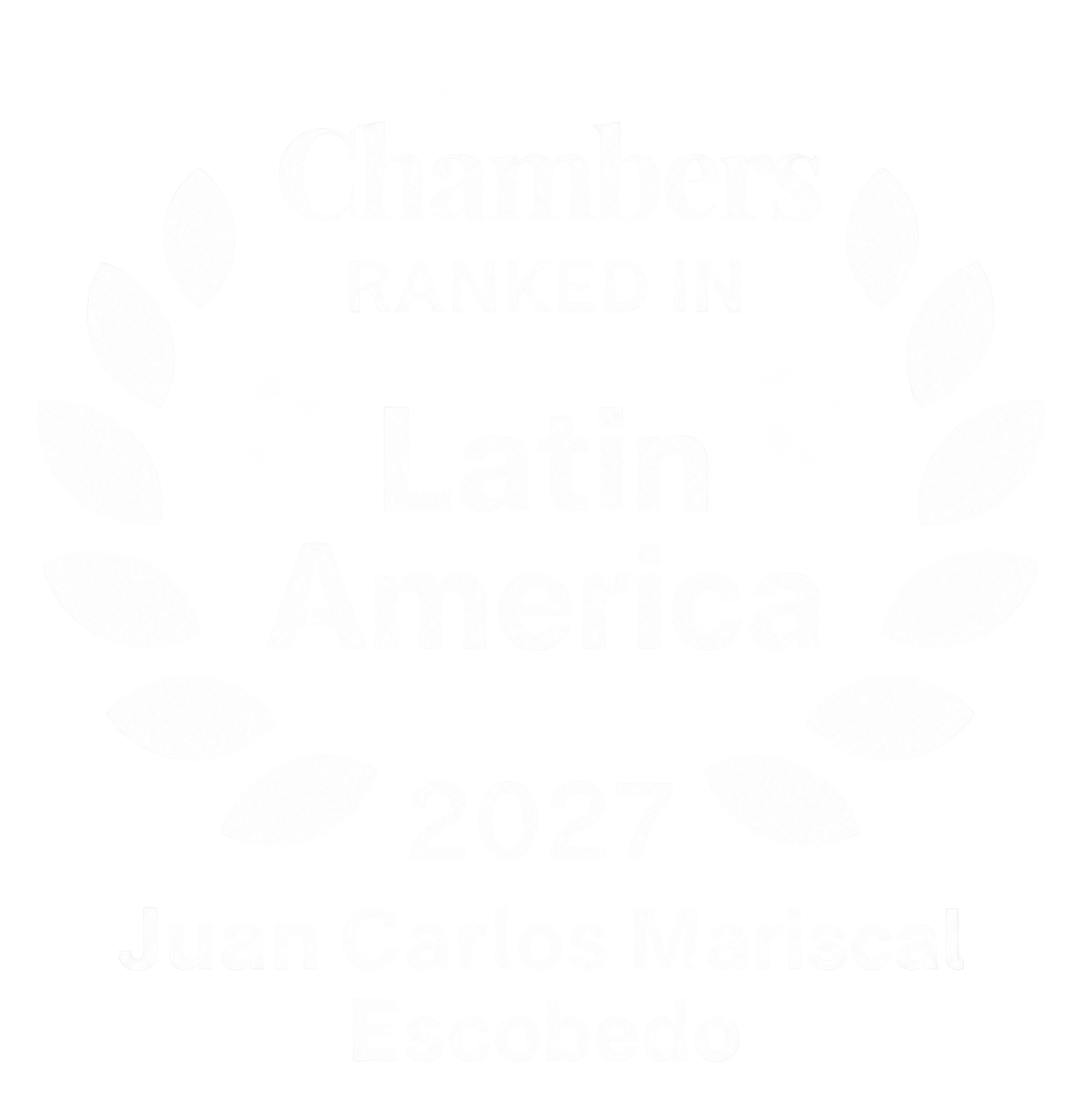 Chambers Ranked in Latin America 2027 — Juan Carlos Mariscal Escobedo